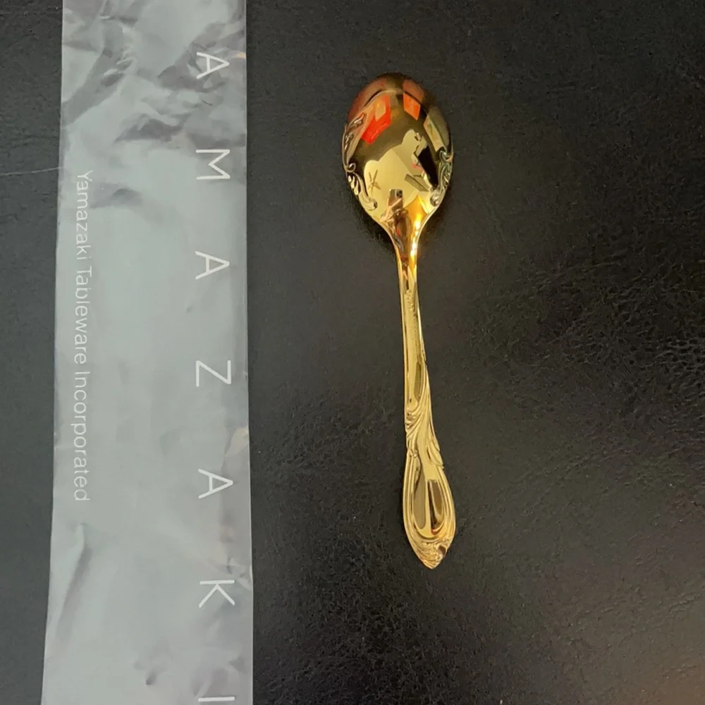 Yamazaki Cache 24K Gold Demi-tasse Spoon